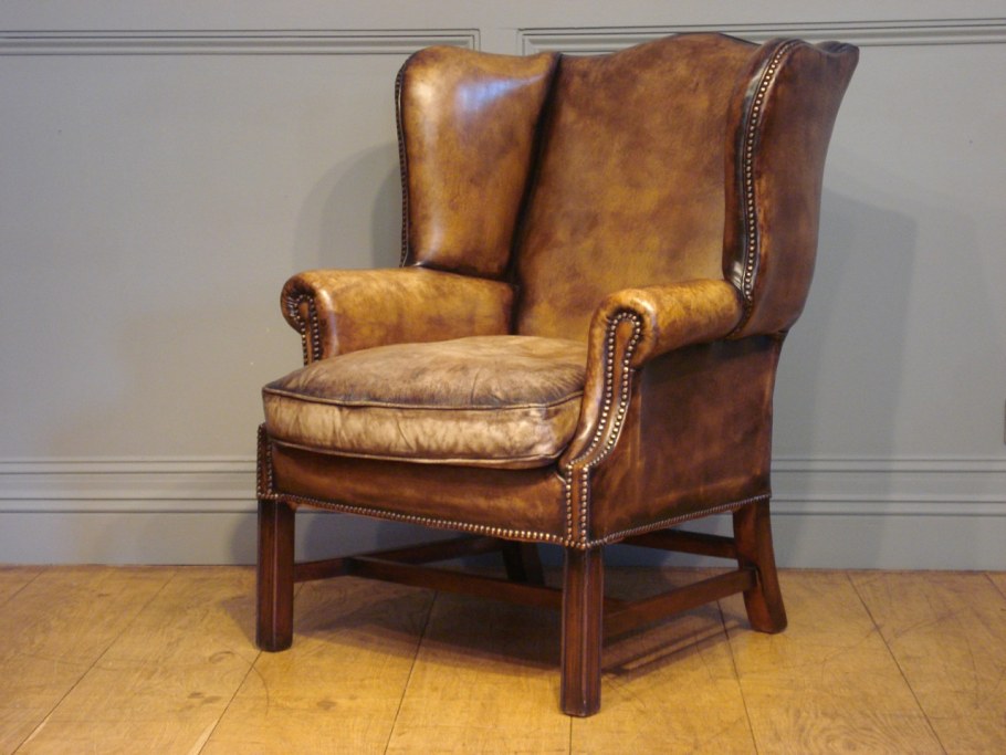 Кресло Norbert Armchair Brown Vintage