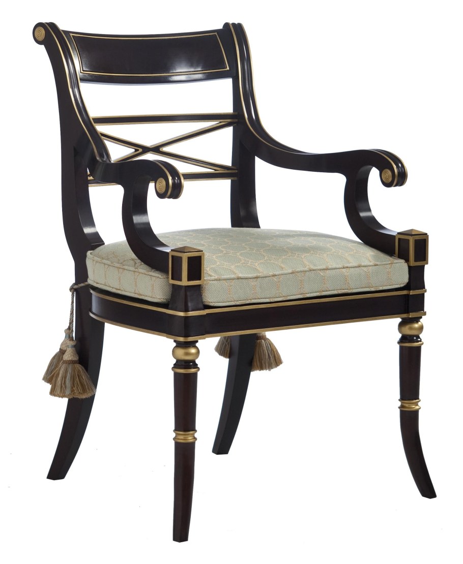 Стул с подлокотниками Винтаж