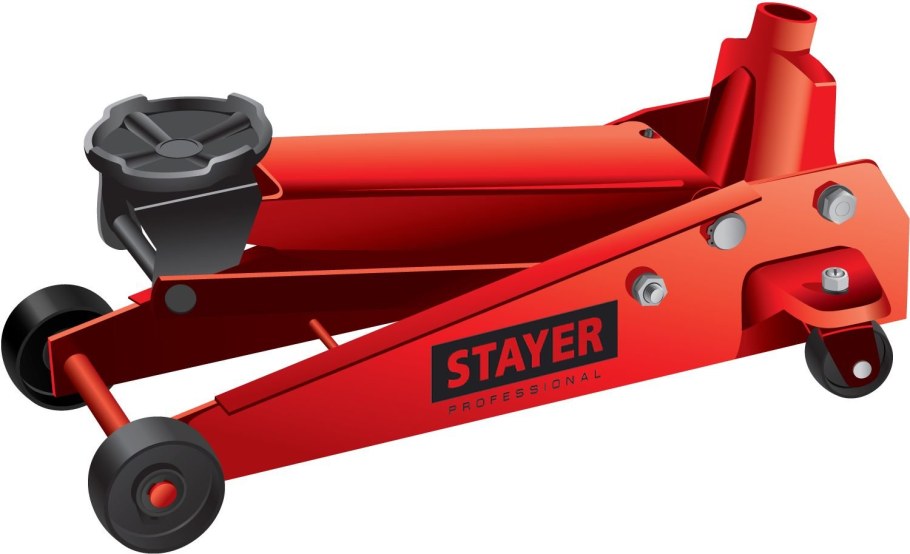 Домкрат подкатной гидравлический Stayer Red Force 43155-3.5