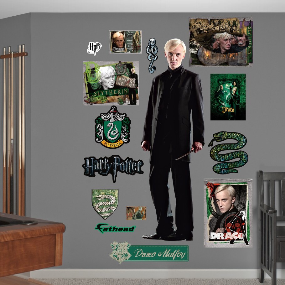 Стикеры Гарри Поттер Слизерин Малфой