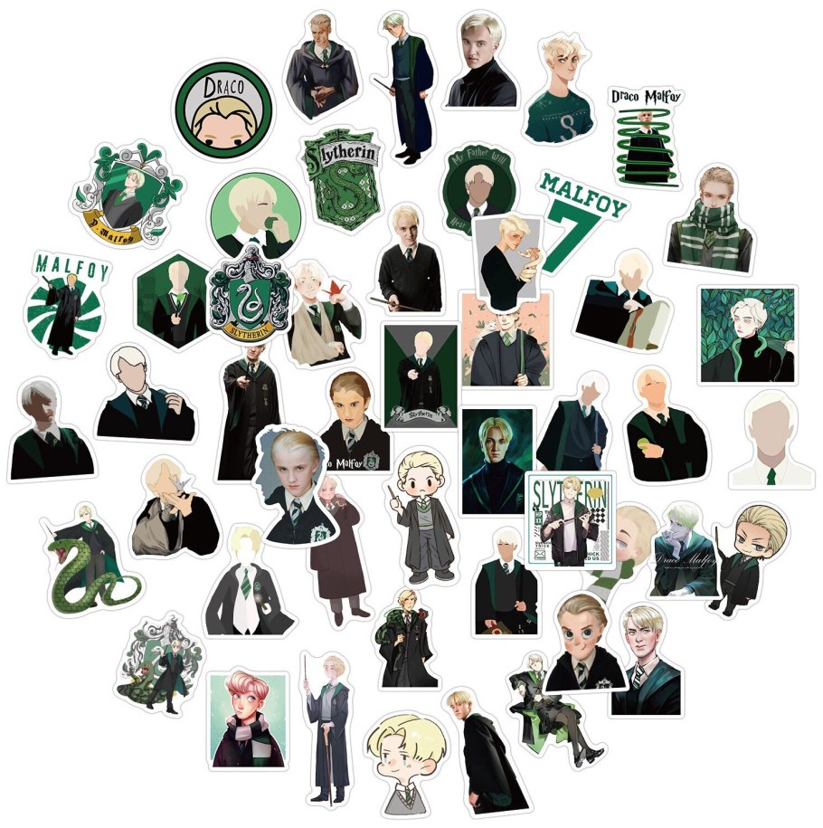 Наклейки Гарри Поттер Драко Малфой