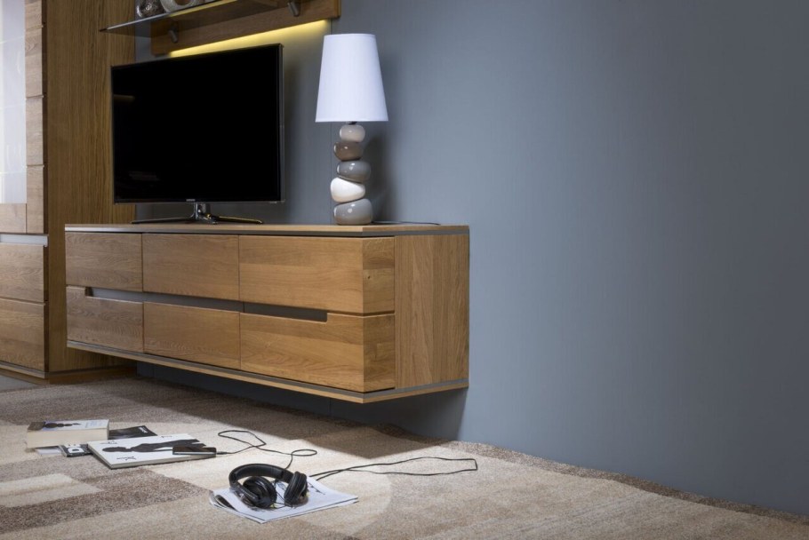 Навесной комод под телевизор