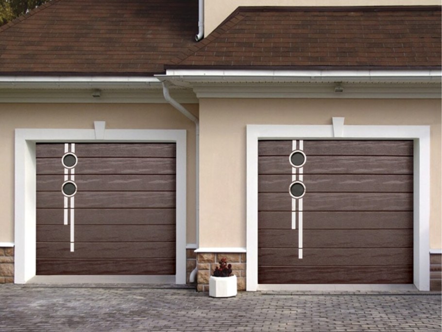 Секционные ворота Ритерна