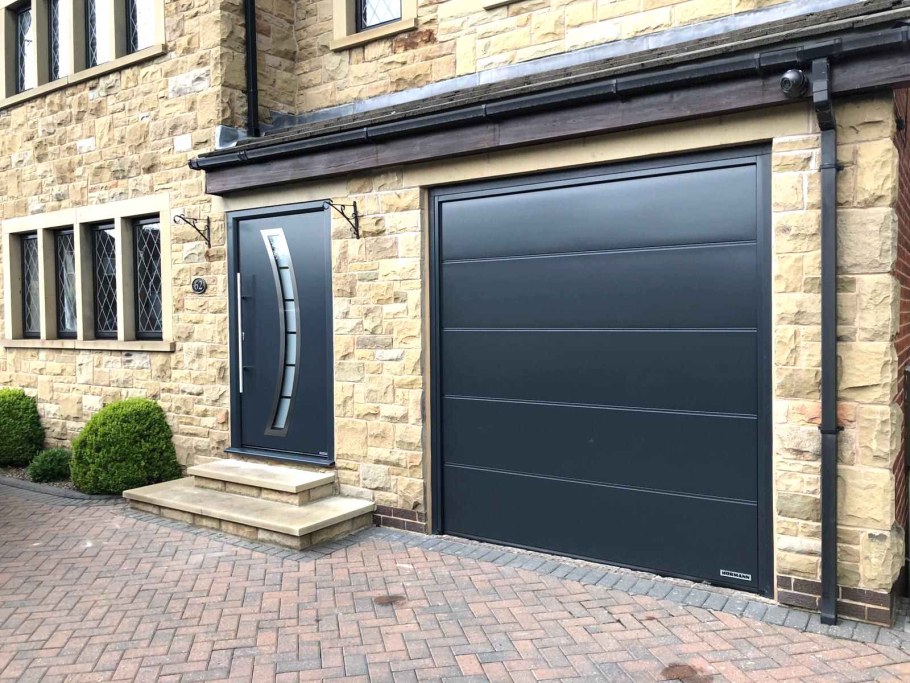 Hormann ворота RAL 7024