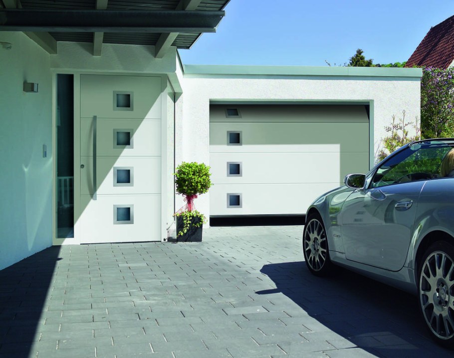 Гаражные секционные ворота Hormann