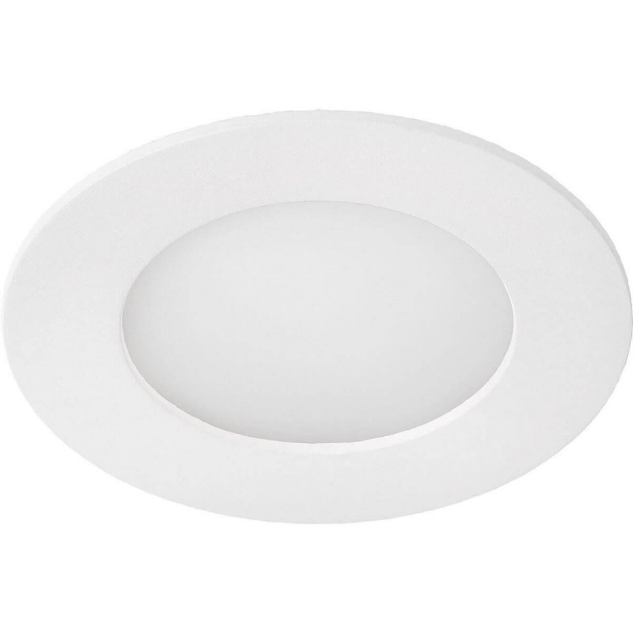 Ecola св-к встр. Св/д даунлайт 6w 4200k круг стекло подсветка 4k 100x35 dgrv60elc