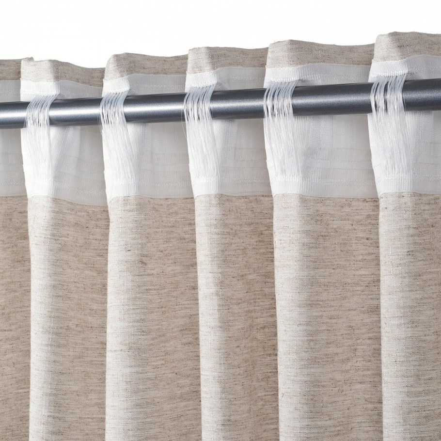 Guldzinnia ГУЛЬДЗИННИА гардины с прихватом 2 шт неокрашенный145x270 см