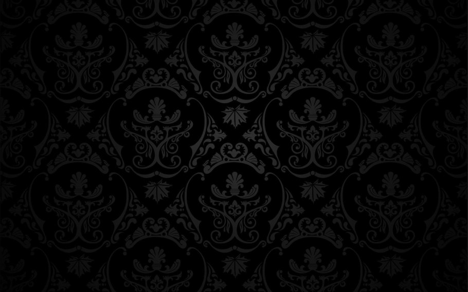 Орнамент на черном фоне