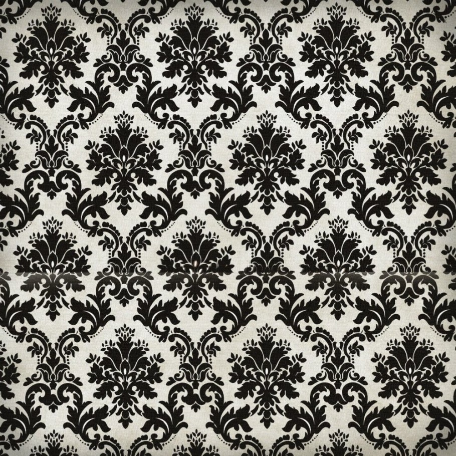 Черно-белый орнамент для декупажа