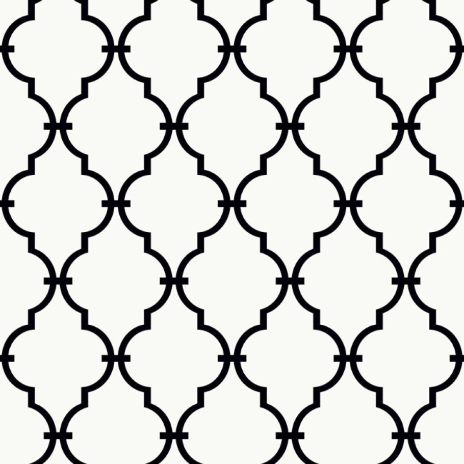 Марокканский четырехлистник вектор