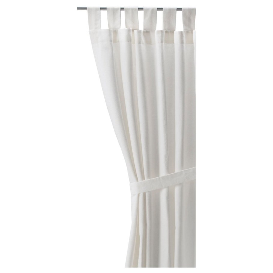 Lenda ЛЕНДА гардины с прихватом, 2 шт., белый