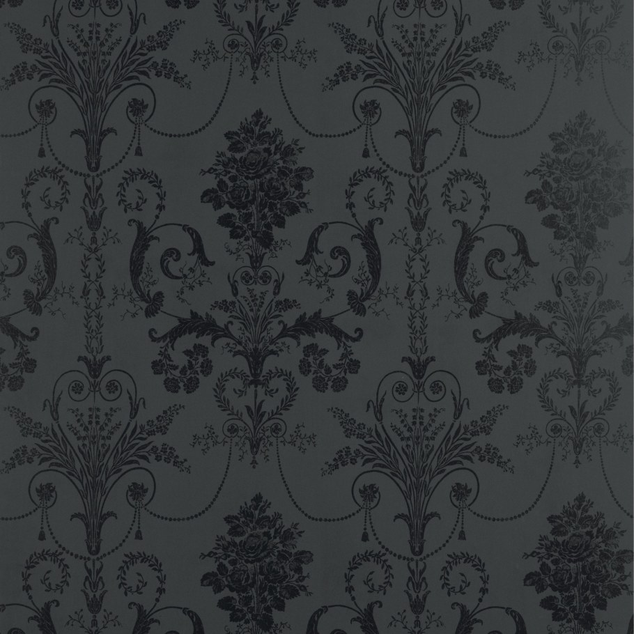 Тёмные обои с рисунком