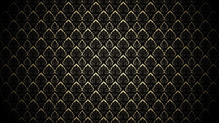 Черный бархат с золотом