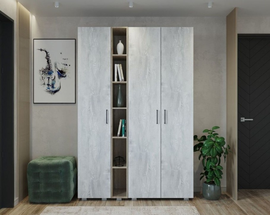 Бетон Пайн белый ЛДСП