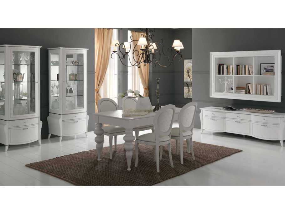 Итальянская белая гостиная