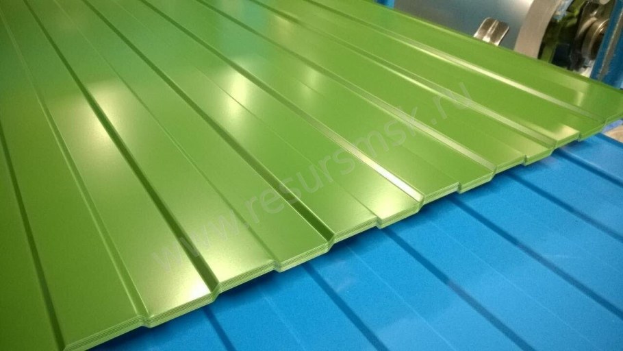 Профлист с8 рал 6002