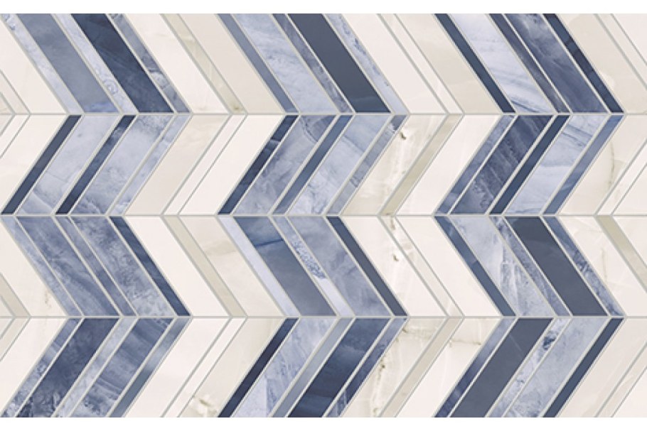 Аника голубая плитка