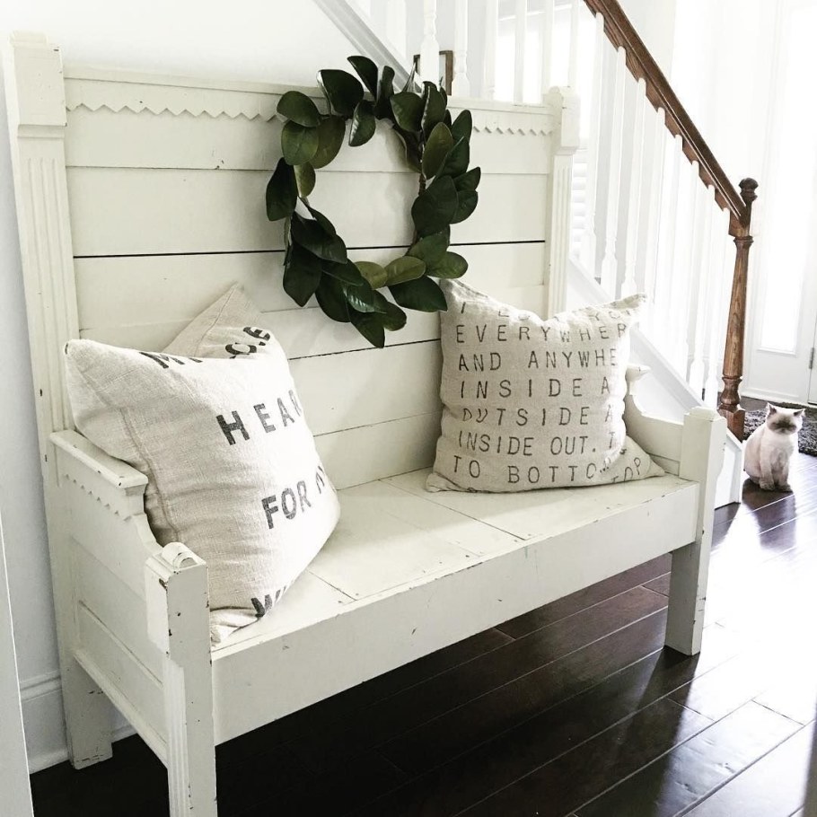 Подушка для прихожей для скамьи