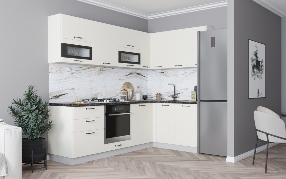 Кухня Ройс ваниль