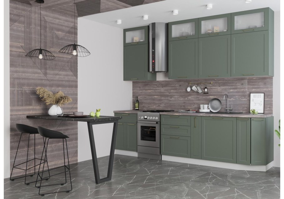 Кухня Квадро ДСВ Нарцисс