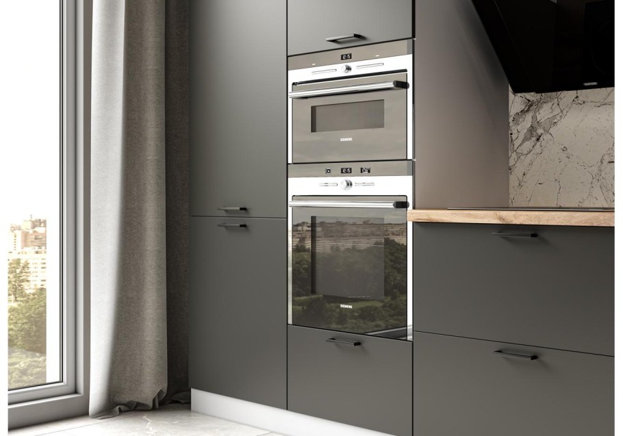 Кухня Ройс графит софт