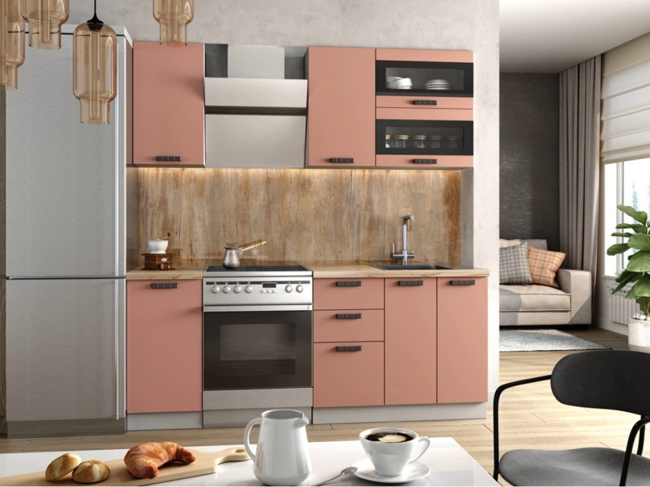 Кухня Ройс ваниль софт грей