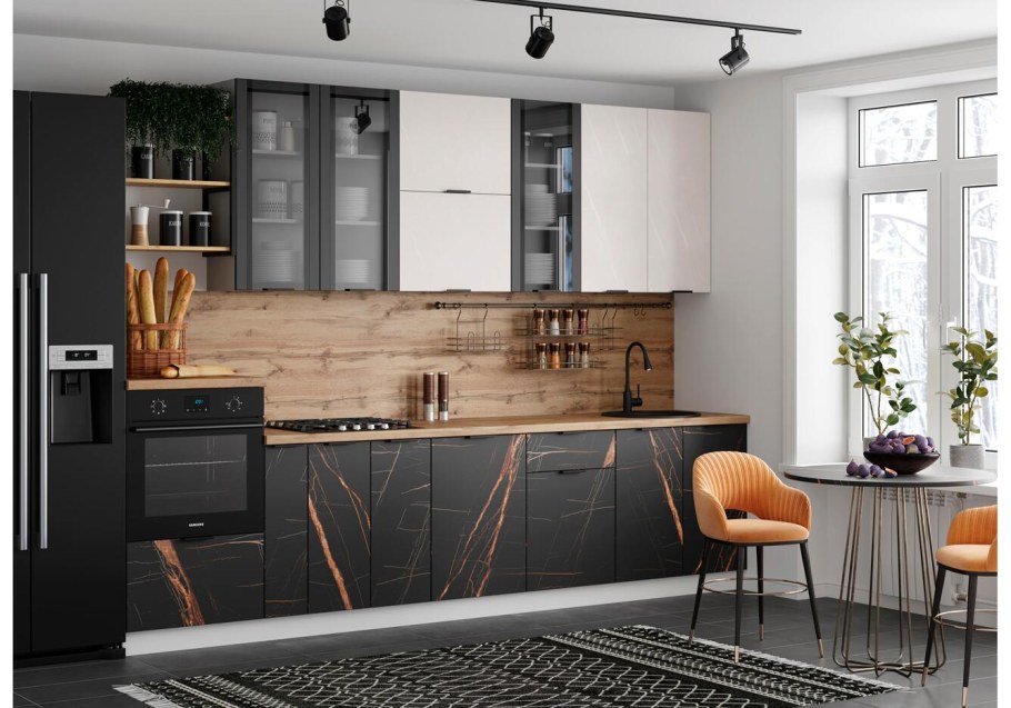 Сочетание цветов на кухне