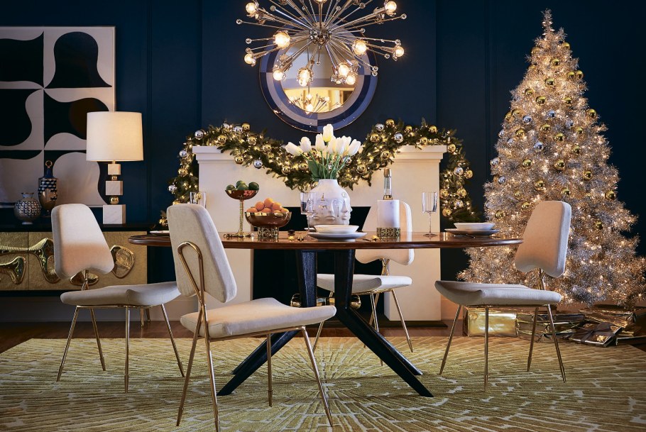 Jonathan Adler новогодний интерьер