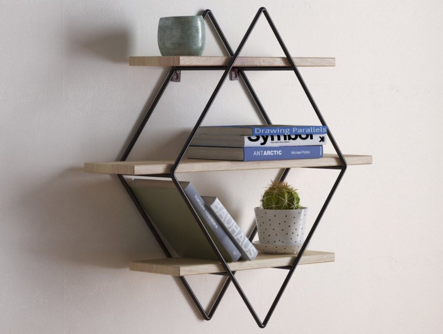 Настенная полка из профильной трубы