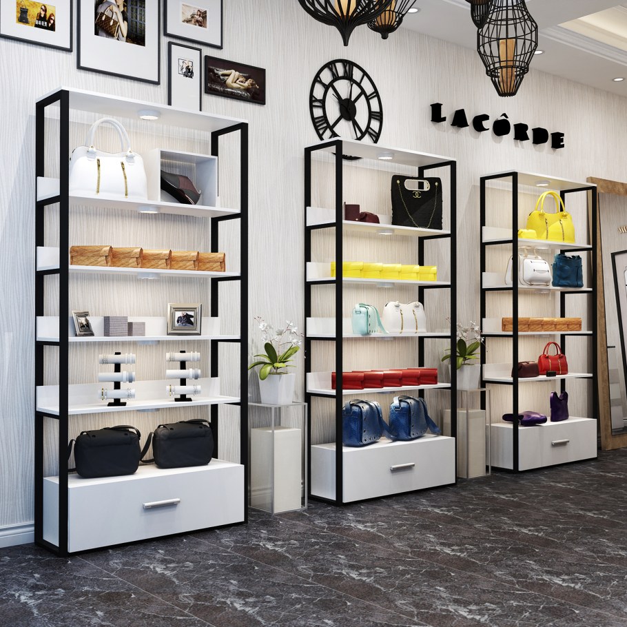 Стеллаж для сумок