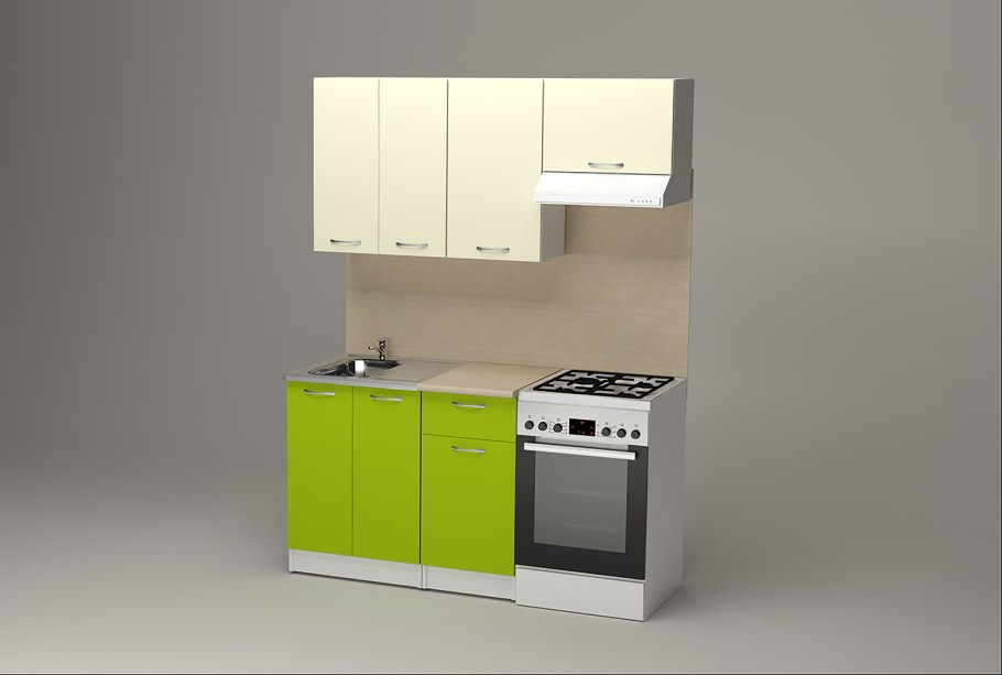 Кухонный гарнитур "гарнитур 1 белый Вегас"