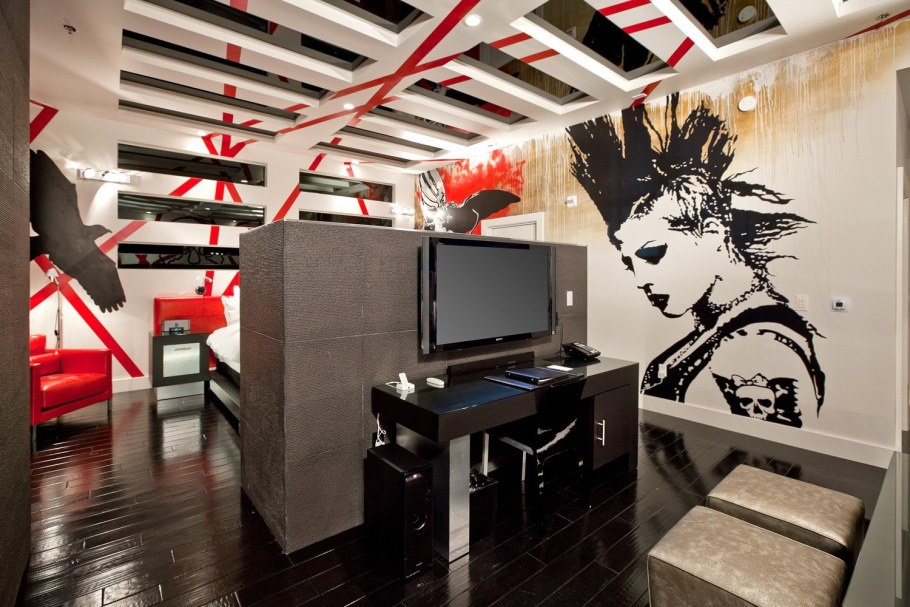 Комната в стиле панк