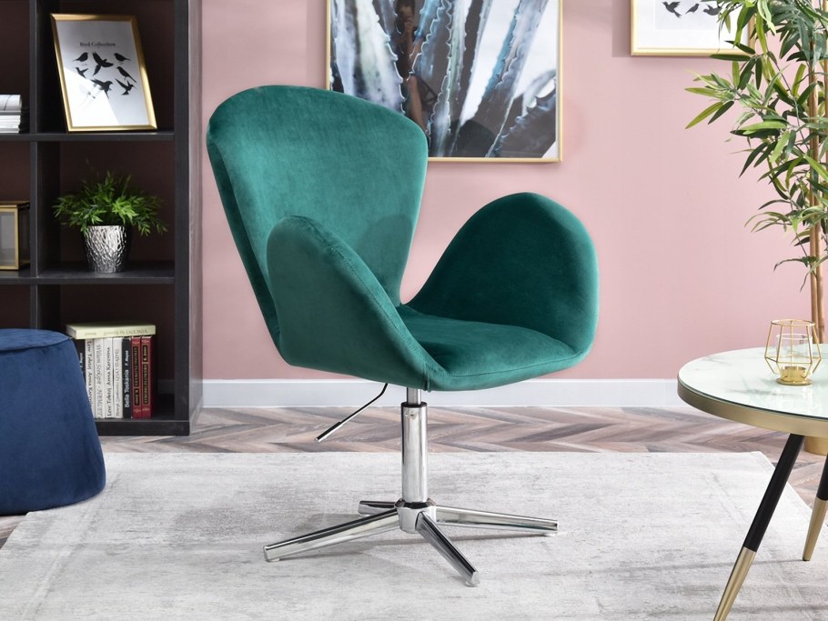 Кресло Swan зеленое