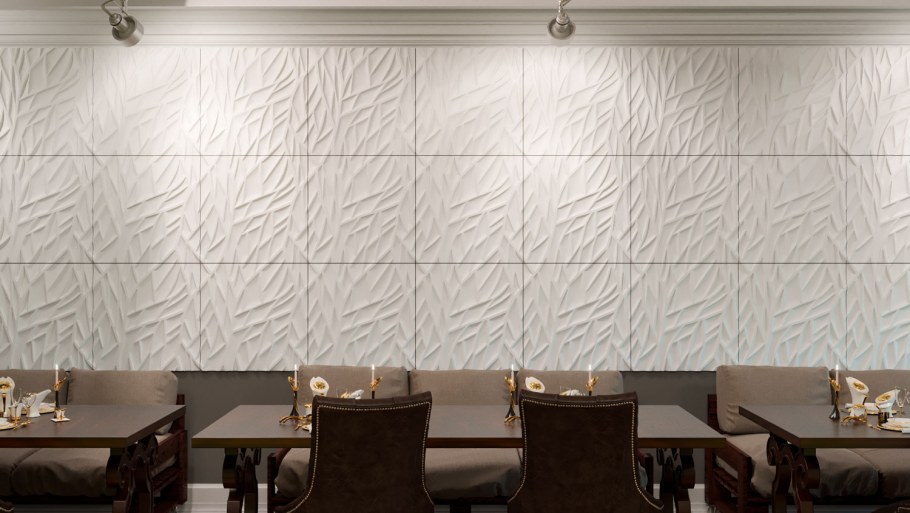 Гипсовая 3d панель для стен "Спарта"