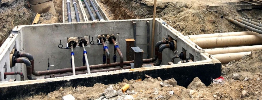 Камеры для бесканальной теплосети 2dх50