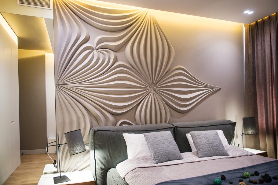 Барельеф в современном интерьере