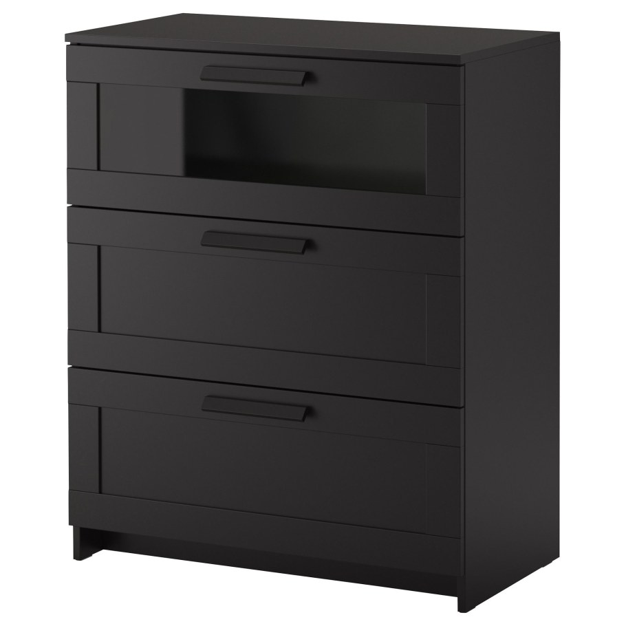 Комод икеа brimnes красный