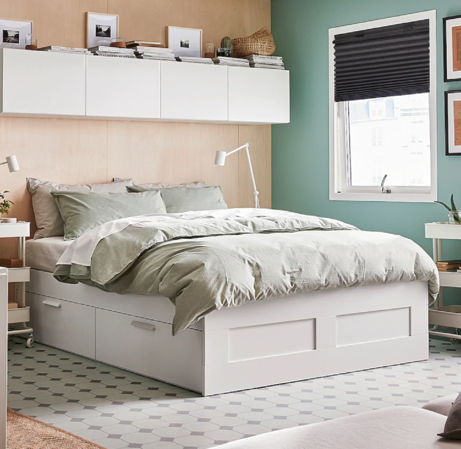 Brimnes БРИМНЭС кровать