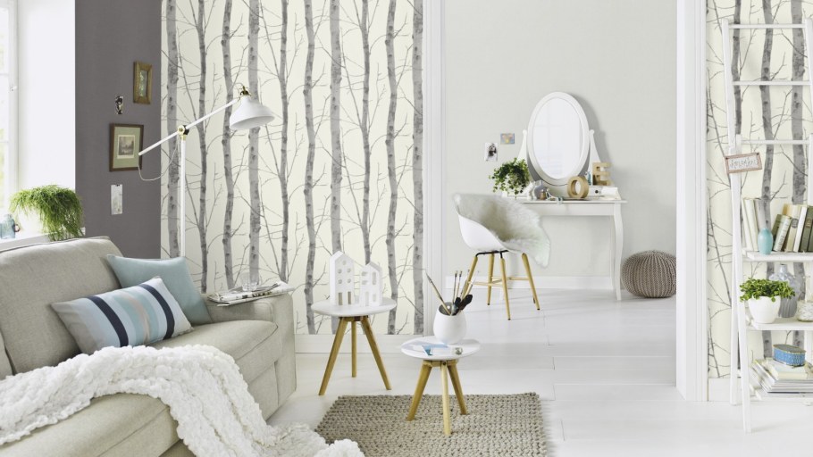 Бумажные обои Скандинавский стиль