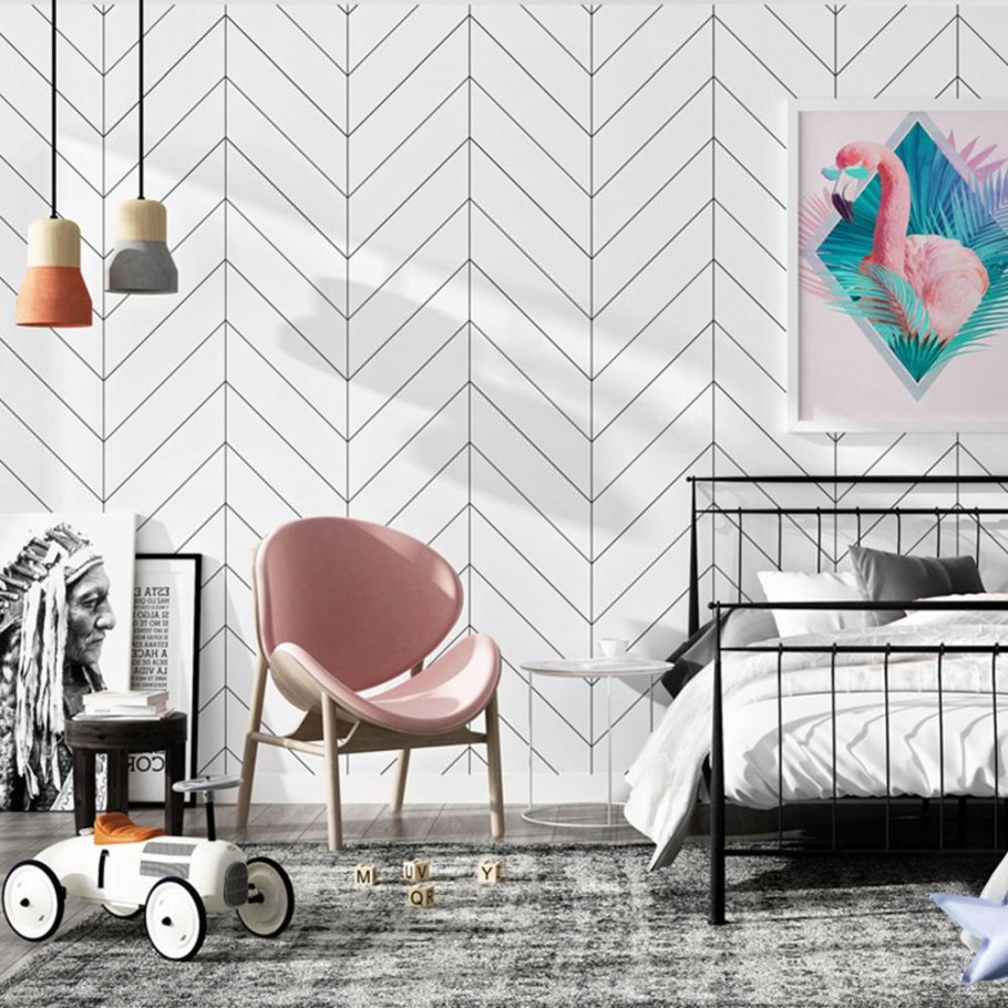 Обои в скандинавском стиле