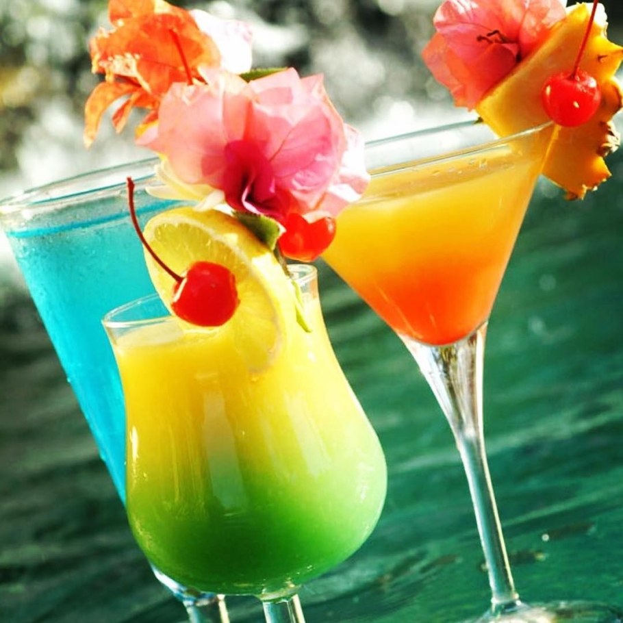 Коктейль тропический рай