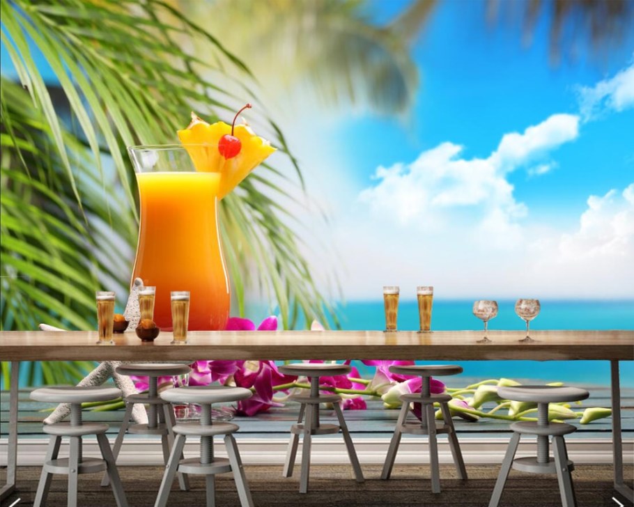 Коктейль на пляже