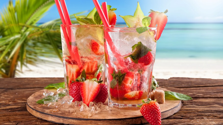 Лето коктейль пляж