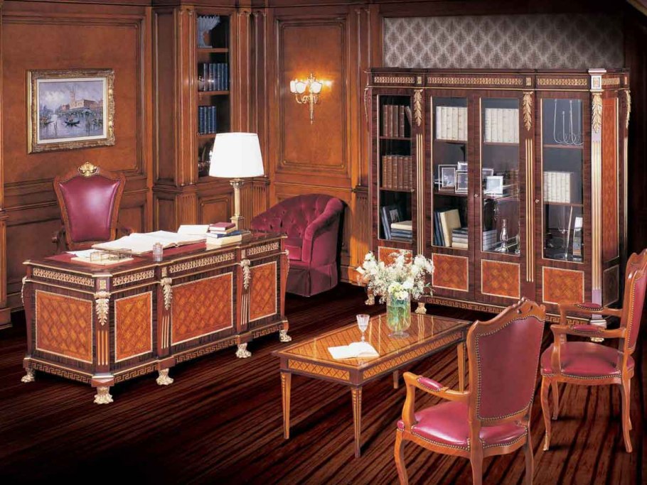 Ezio Bellotti стол письменный полукруглый