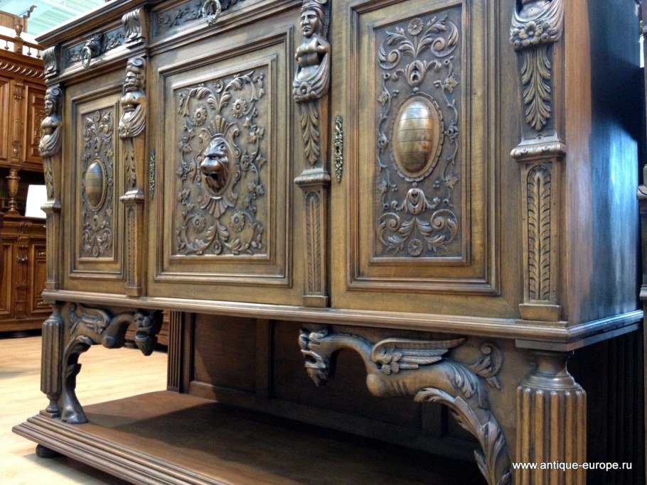 Винтажная дубовая мебель