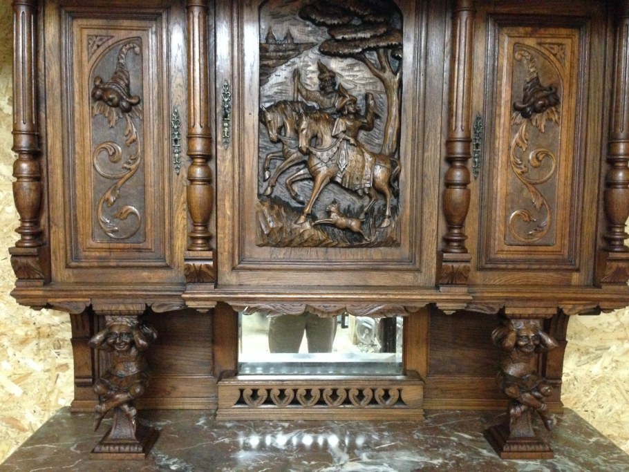 Мебель 19 век Франция венок дубовый