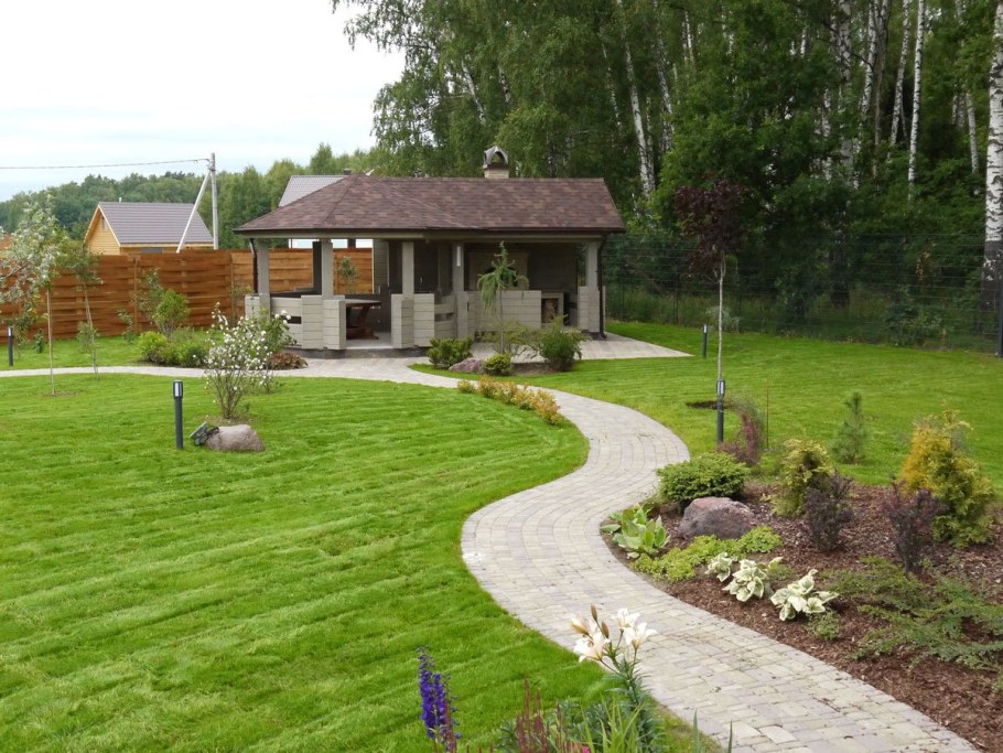 Благоустройство участка 8 соток