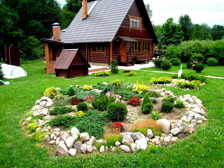 Благоустроить дачный участок