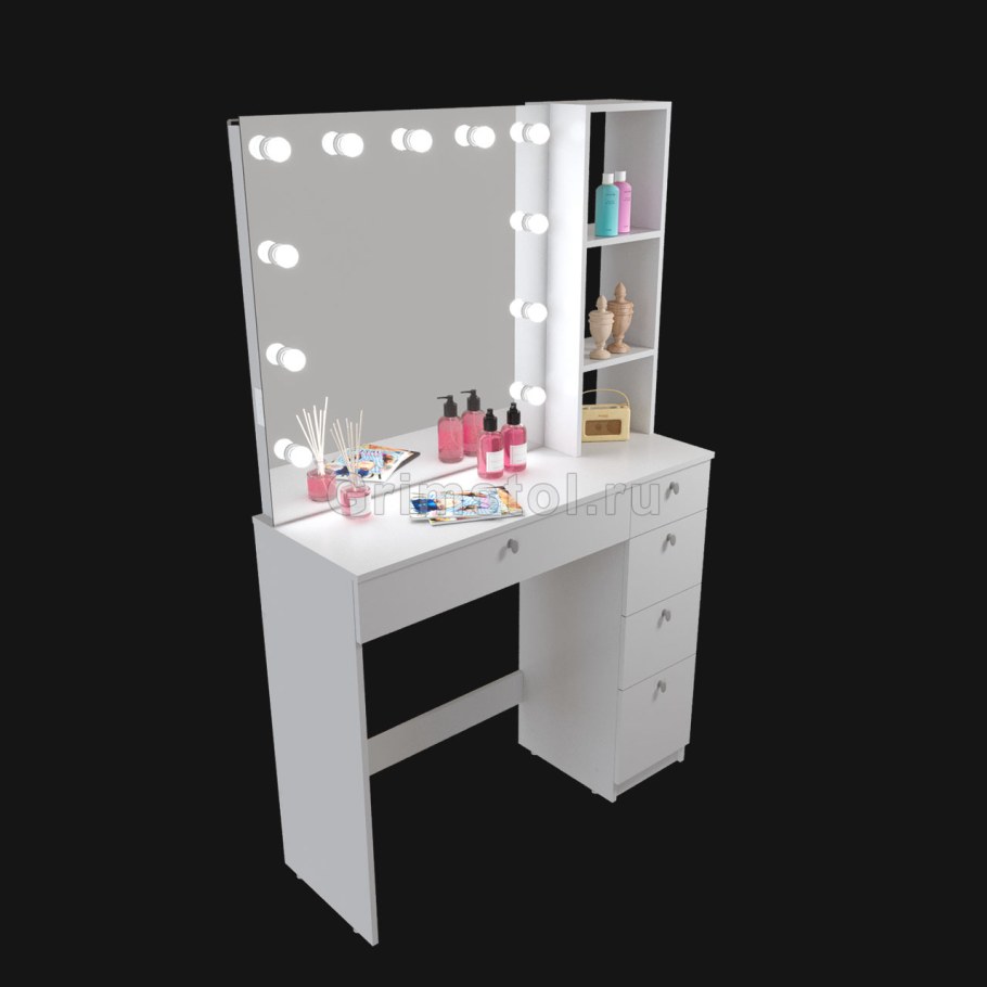 Столик гримерный с зеркалом и подсветкой 110