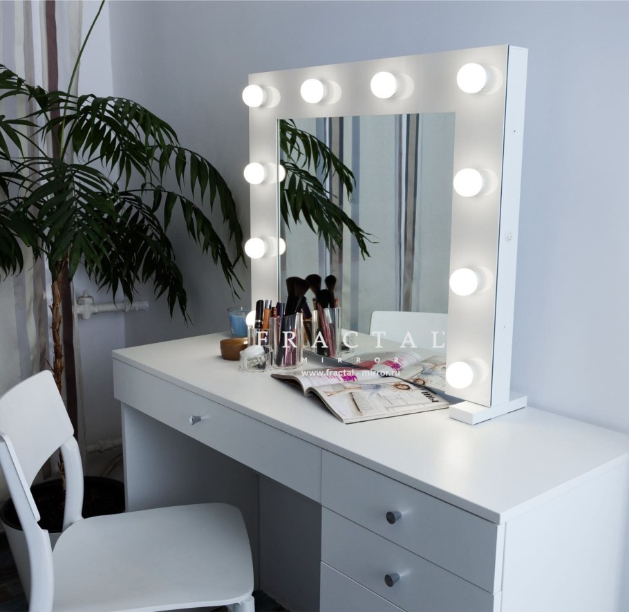 Зеркало гримерное 70x100